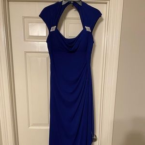 Royal/Cobalt blue long formal dress